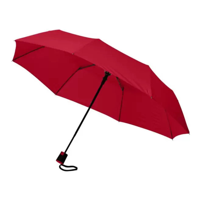 PARAPLUIE PLIABLE TEMPÊTE AUTOMATIQUE PUBLICITAIRE 'WESTPORT' - rouge