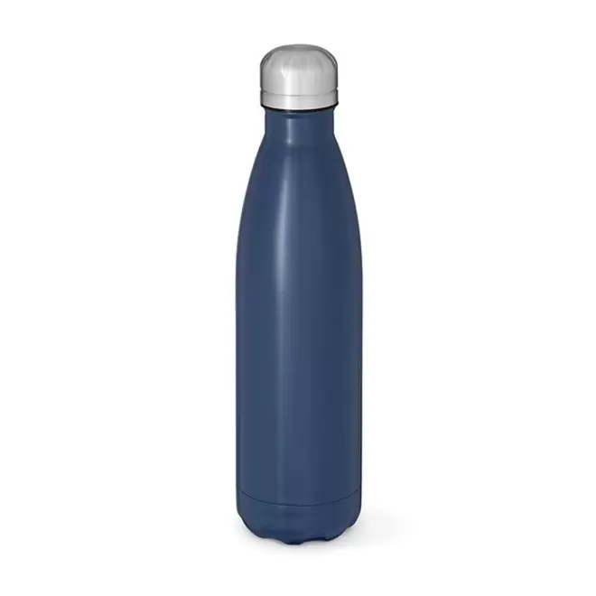 BOUTEILLE ISO 1L PERSONNALISABLE 'ASTRIO RECYCLE COLOR' - bleu marine