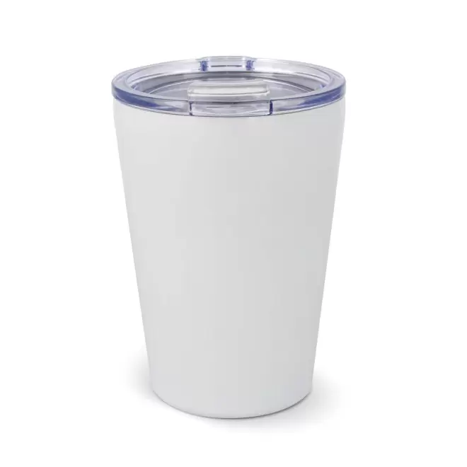 MUG THERMOS 300ML PERSONNALISABLE 'DRICKA' - blanc