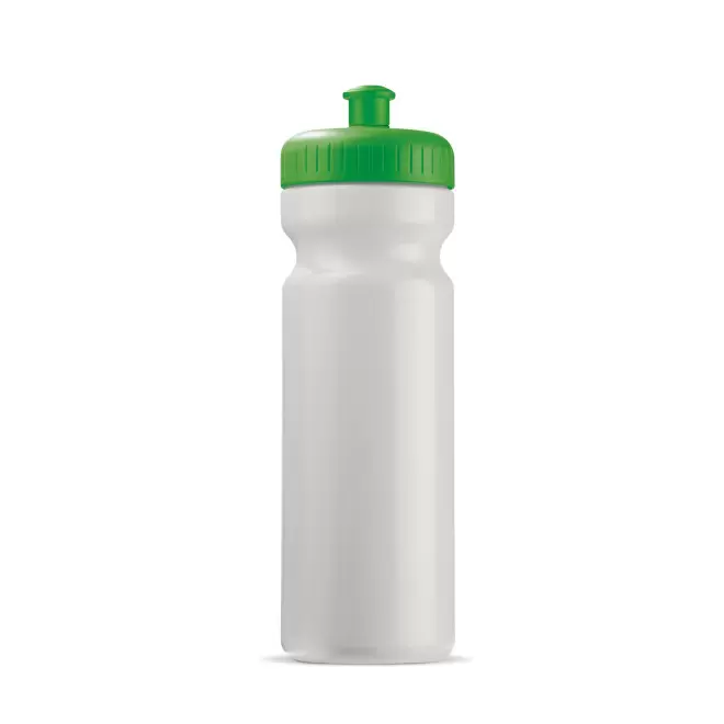 GOURDE PERSONNALISABLE 750ML CORPS OPAQUE BLC BIO 'TRAIL' - vert