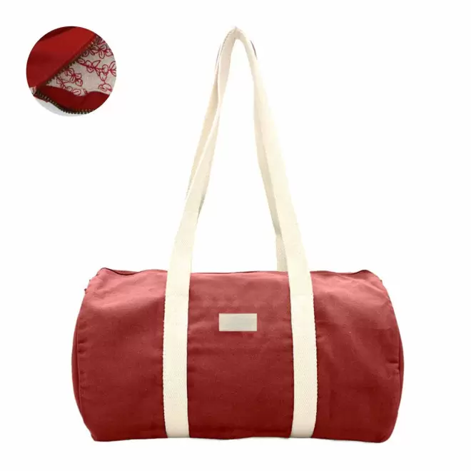 SAC POLOCHON PERSONNALISABLE STUDIO BY HINDBAG 'SAM' - rouge brique