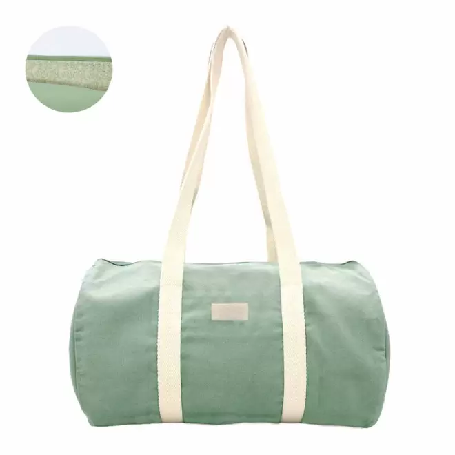 SAC POLOCHON PERSONNALISABLE STUDIO BY HINDBAG 'SAM' - vert eau