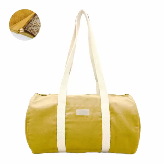SAC POLOCHON PERSONNALISABLE STUDIO BY HINDBAG 'SAM' - ocre