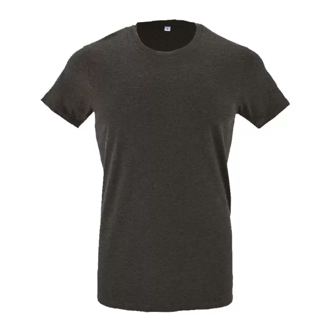 TEE-SHIRT PUBLICITAIRE HOMME 'REGENT FIT' 150 GR/M² - anthracite chiné