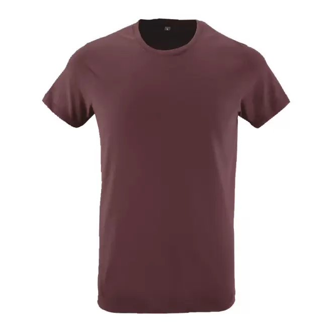 TEE-SHIRT PUBLICITAIRE HOMME 'REGENT FIT' 150 GR/M² - bordeaux
