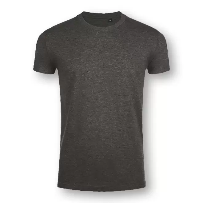 TEE-SHIRT HOMME PERSONNALISABLE 'IMPERIAL FIT' 190 GR/M² - anthracite chiné