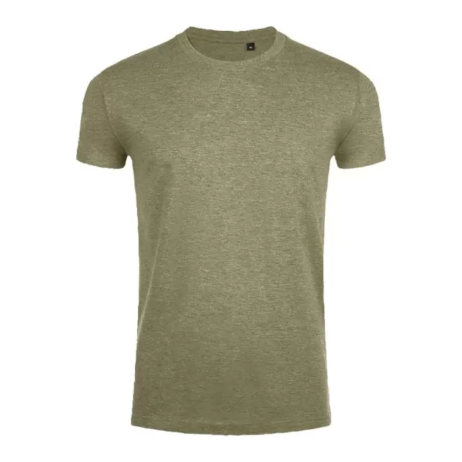 TEE-SHIRT HOMME PERSONNALISABLE 'IMPERIAL FIT' 190 GR/M² - kaki chine