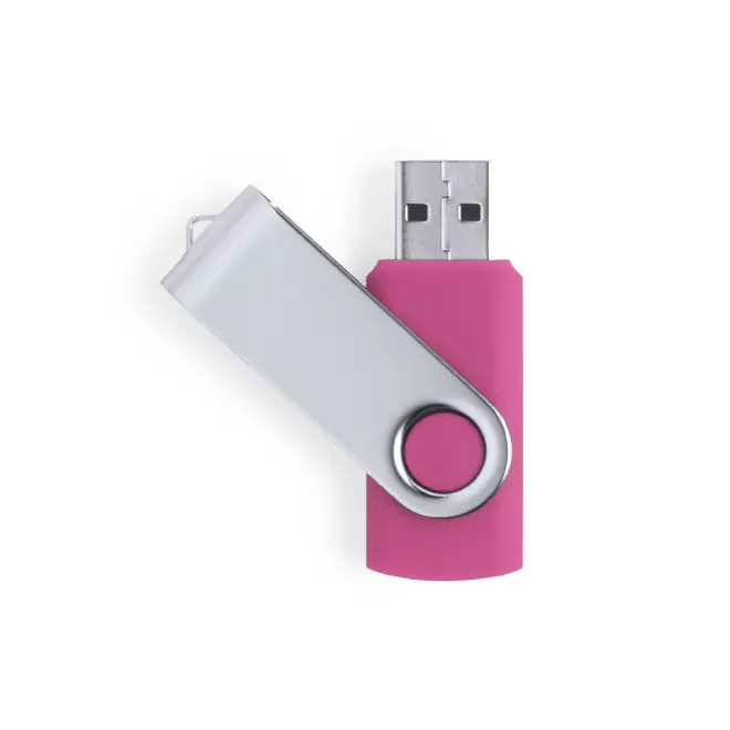 CLÉ USB PERSONNALISÉE 'TWISTER' 16GO - EXPÉDITION RAPIDE 4 JOURS - fuchsia