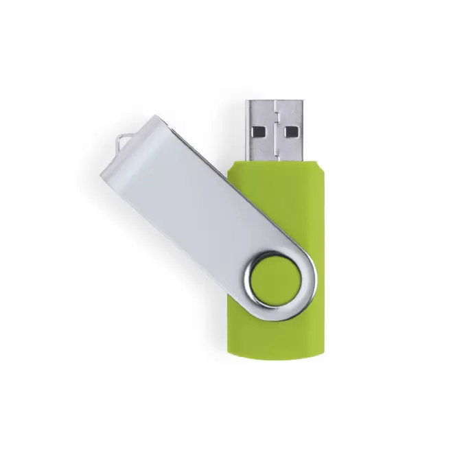 CLÉ USB PERSONNALISÉE 'TWISTER' 16GO - EXPÉDITION RAPIDE 4 JOURS - citron vert