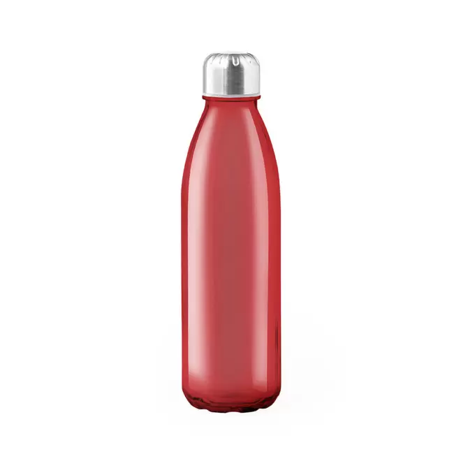BOUTEILLE EN VERRE PUBLICITAIRE 'MANYL COLOR' - rouge
