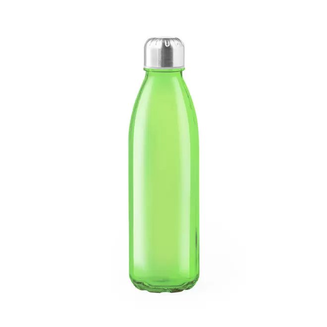 BOUTEILLE EN VERRE PUBLICITAIRE 'MANYL COLOR' - vert clair