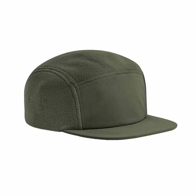 CASQUETTE POLAIRE PERSONNALISEE 'POLAR CAMP' - vert kaki