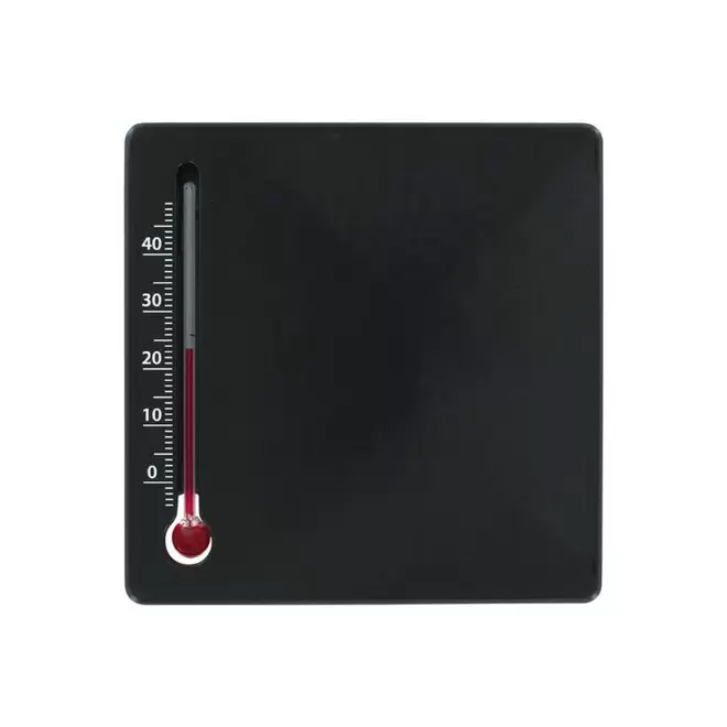 THERMOMETRE MIF PERSONNALISABLE 'CALOUR RECYCLE' - noir