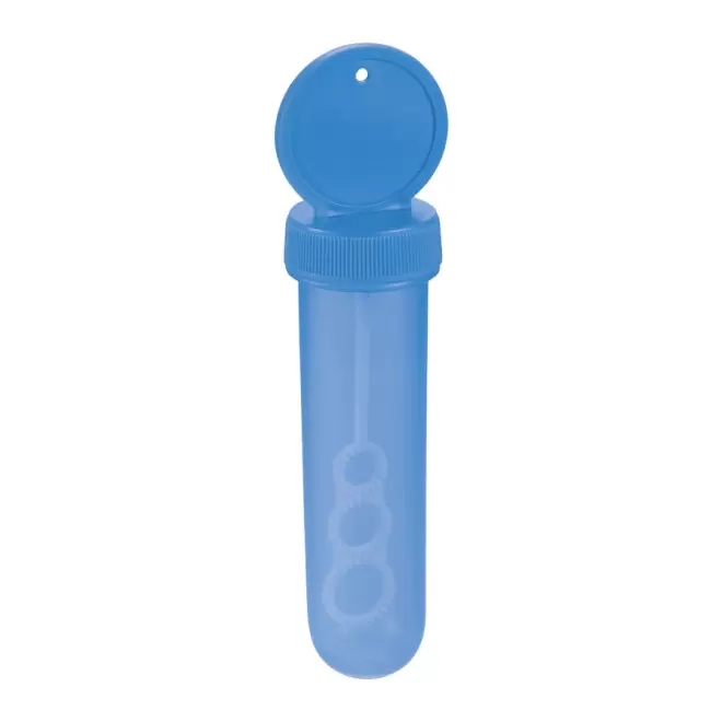 TUBE À BULLES DE SAVON PERSONNALISÉ 'BURBULA' - bleu