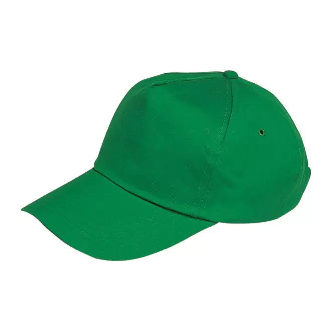 CASQUETTE PUBLICITAIRE 5 PANS 'ANTO' 165 GR/M² - vert