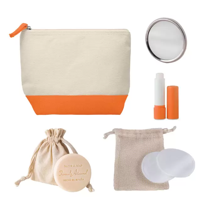 SET TROUSSE ET ACCESOIRES PERSONNALISABLE 'MELLYSET' - orange