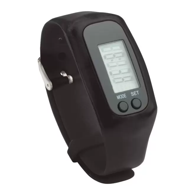 PODOMÈTRE PUBLICITAIRE 'WALKING' - noir