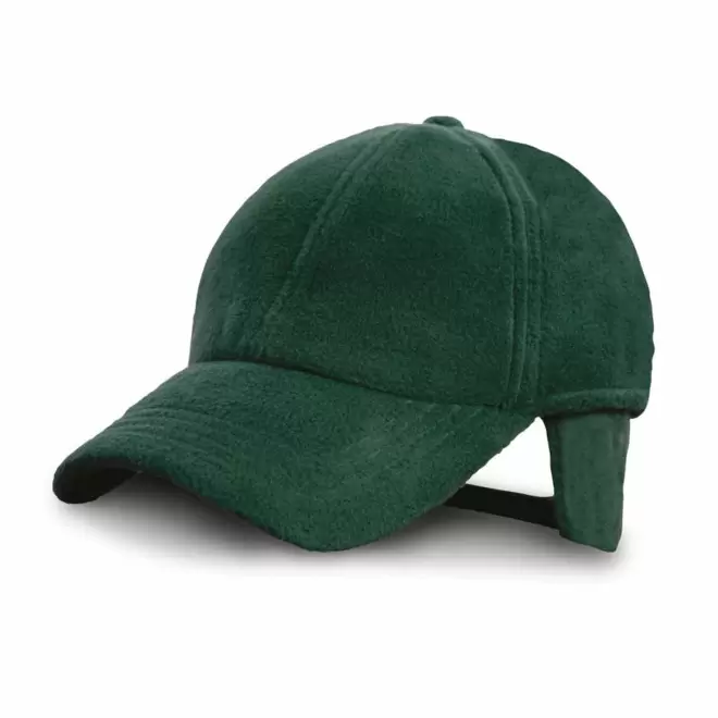 CASQUETTE CACHE OREILLE PERSONNALISABLE 'THERMO FLAP' - vert