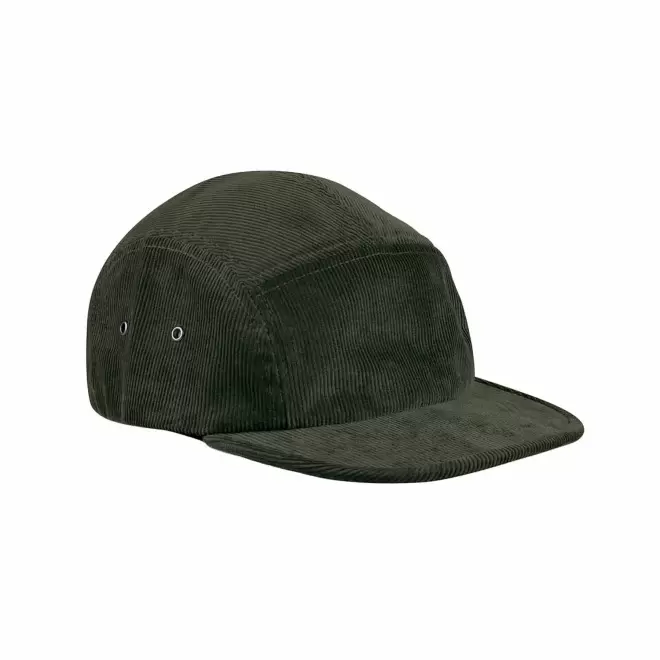CASQUETTE CAMPEUR PERSONNALISABLE 'VELVET CAMP' - vert