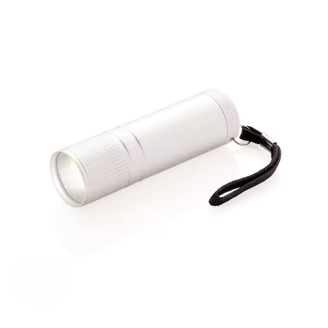 LAMPE TORCHE LED COB PERSONNALISABLE 'LUZIA' - argenté