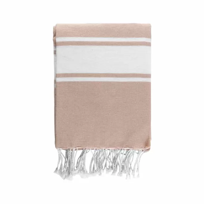 PAREO/FOUTA 200G PERSONNALISABLE 'HORTA XXL' - beige