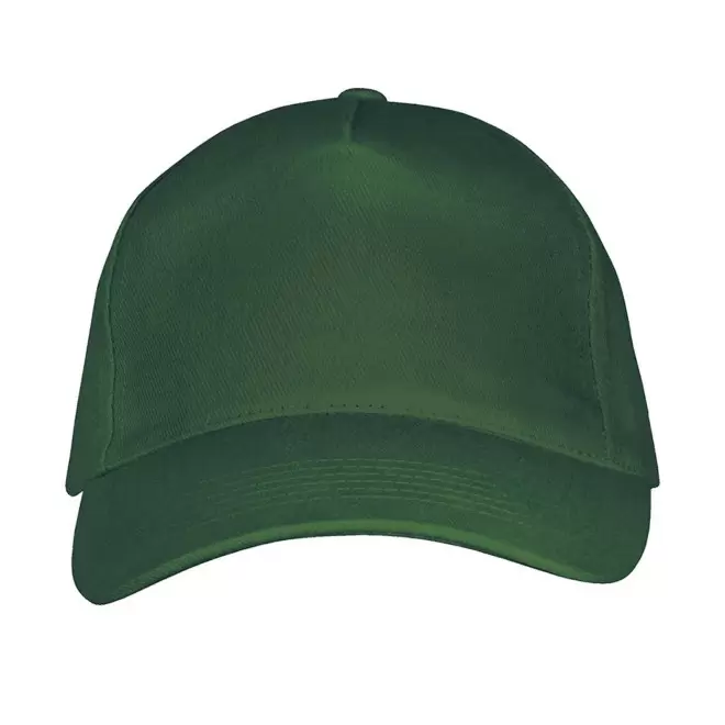 CASQUETTE PERSONNALISEE 'LONG BEACH' 260 GR/M² - vert bouteille