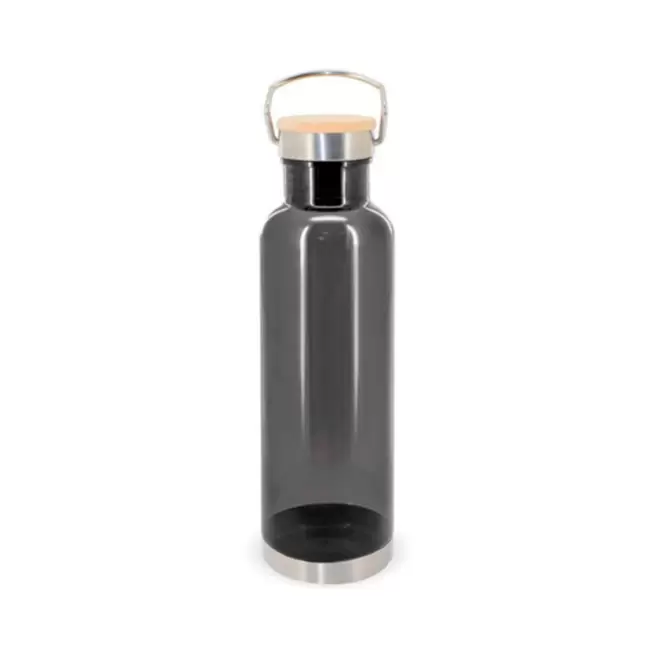 BOUTEILLE PERSONNALISABLE EN TRITAN 850ML 'HOLLY' - noir