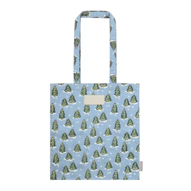 SAC SHOPPING NOEL PERSONNALISABLE 'ELENAX' - bleu