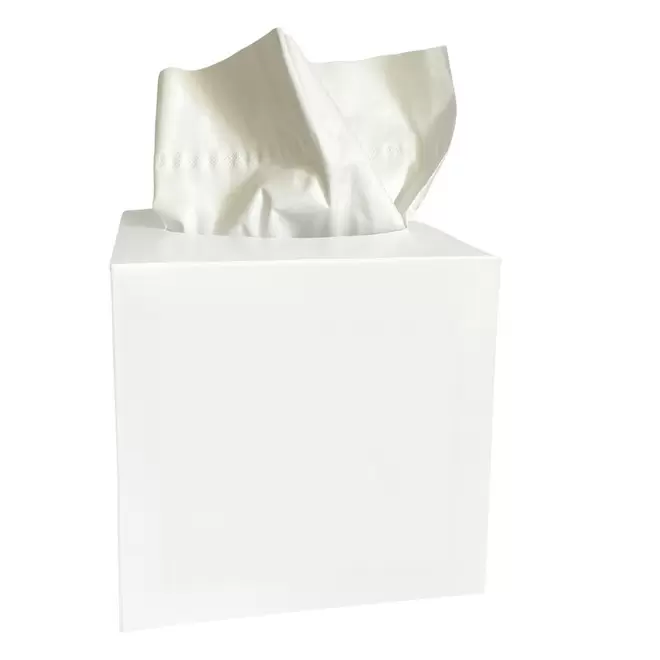 BOITE DE MOUCHOIRS PUBLICITAIRE 'TCHOUMA' - carré