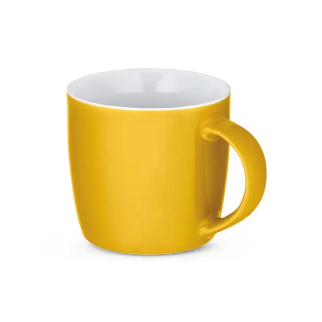 TASSE CERAMIQUE PERSONNALISABLE 370 ML 'CALMEO' - jaune