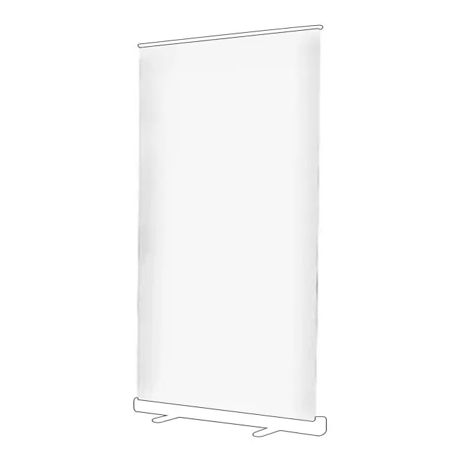 TOILE DE REMPLACEMENT ROLL UP PERSONNALISABLE 'ANIMATION' - blanc taille 3