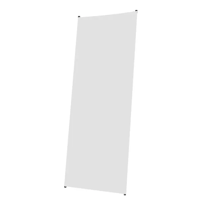 TOILE DE REMPLACEMENT PERSONNALISBALE X-BANNER 'X-UP ll' - blanc taille 3