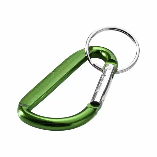 RAPIDE 4J - PORTE-CLES PUBLICITAIRE MOUSQUETON 'WALL RECYCLED' - vert