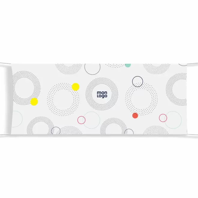 BACHE PVC PERSONNALISABLE 'REKLAM' - blanc 200x80 cm