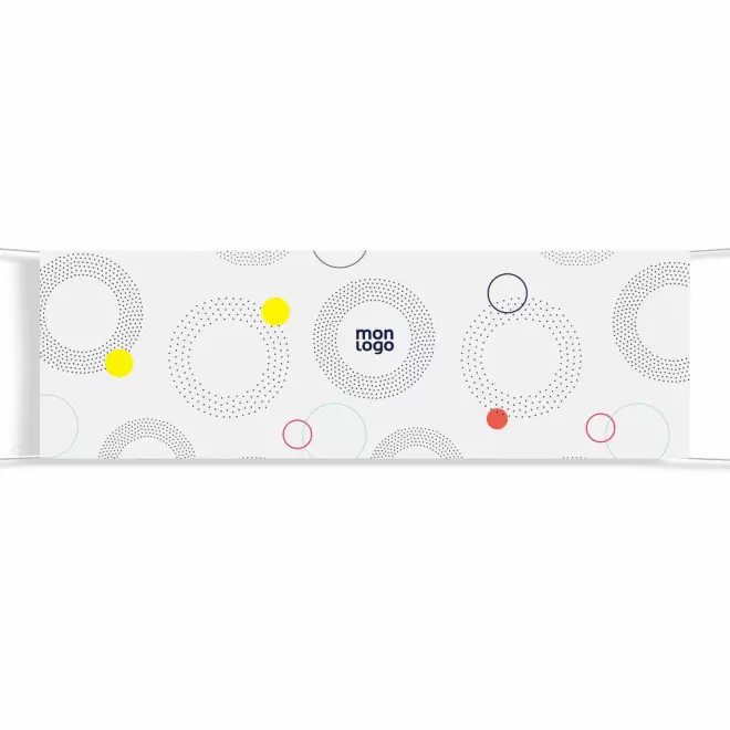 BACHE PVC PERSONNALISABLE 'REKLAM' - blanc 250x80 cm