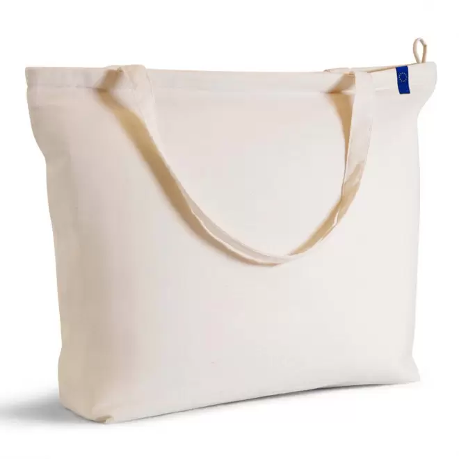 CABAS ISOTHERME PERSONNALISABLE MIE EN COTON 230 G/M² 'ISOPY CAB' - naturel