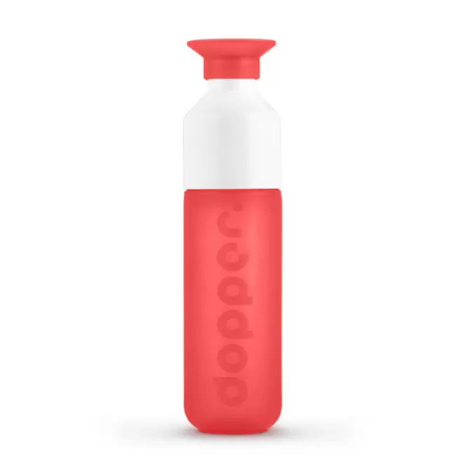 RAPIDE 4J - BOUTEILLE PERSONNALISABLE DOPPER® ORIGINAL 450 ML 'LOSTRI' - corail