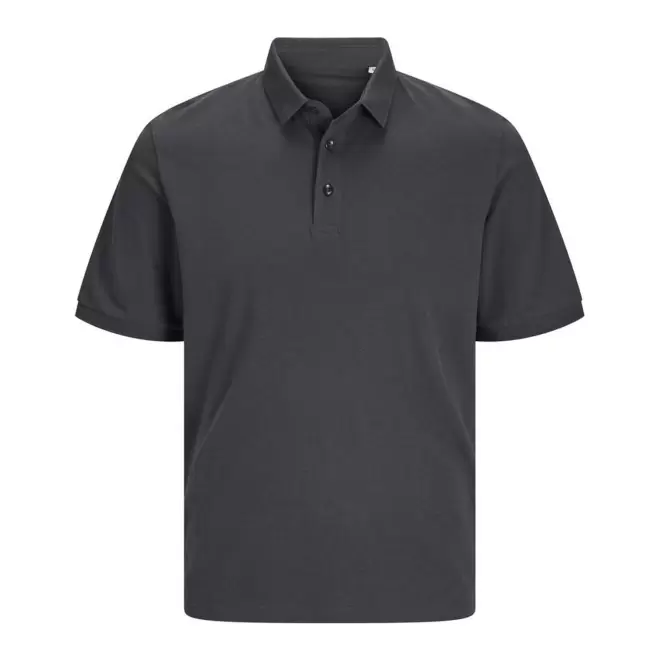 POLO MIXTE PERSONNALISABLE 'JACKTO' - gris foncé