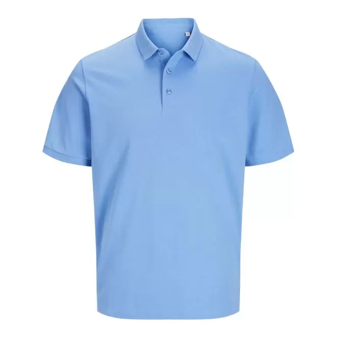 POLO MIXTE PERSONNALISABLE 'JACKTO' - bleu clair