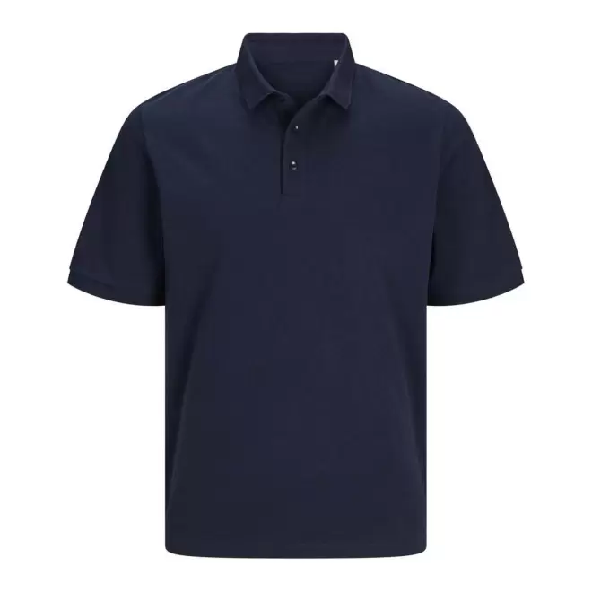 POLO MIXTE PERSONNALISABLE 'JACKTO' - bleu marine
