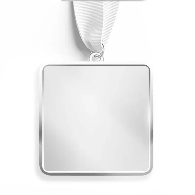 MEDAILLE COLOREE SUR-MESURE 'WIN CUSTOM COLOR RPET' - carré