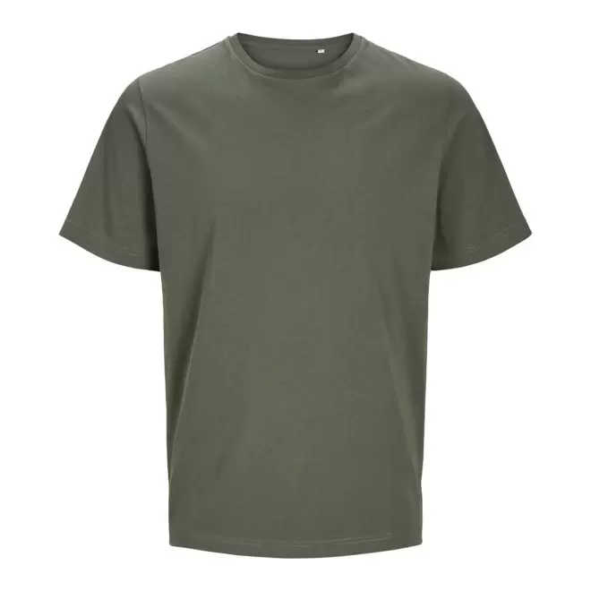 TEE-SHIRT MIXTE PERSONNALISABLE 'JACKTO' - vert kaki