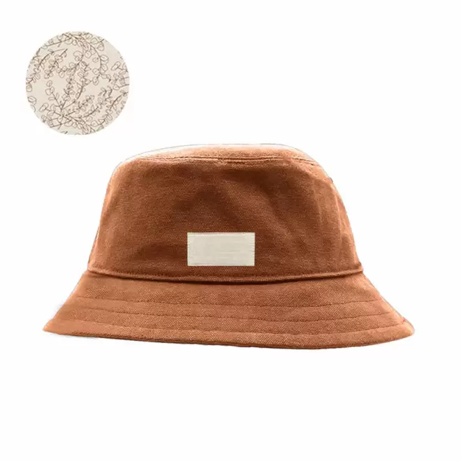 BOB PERSONNALISABLE STUDIO BY HINDBAG 'ROBIN' - marron