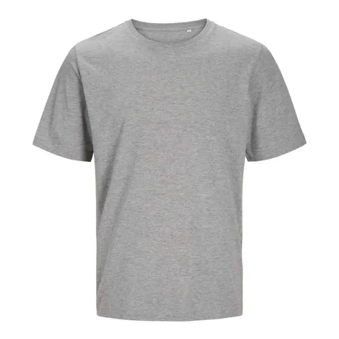 TEE-SHIRT MIXTE PERSONNALISABLE 'JACKTO' - gris clair