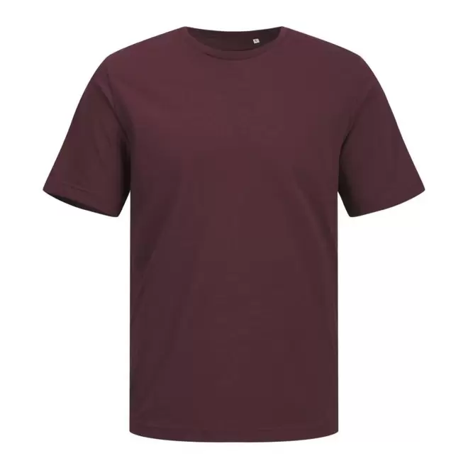 TEE-SHIRT MIXTE PERSONNALISABLE 'JACKTO' - bordeaux