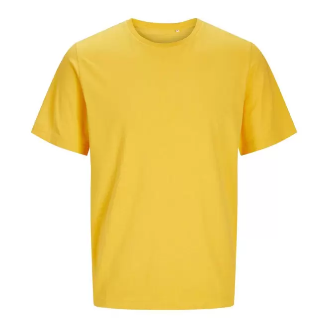 TEE-SHIRT MIXTE PERSONNALISABLE 'JACKTO' - jaune