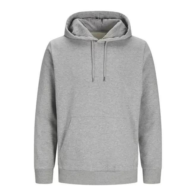 SWEAT-SHIRT PERSONNALISABLE MIXTE 'JACKTO' - gris clair