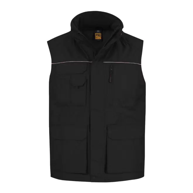 BODYWARMER TRAVAIL PERSONNALISABLE 'EXPERT PRO' - noir