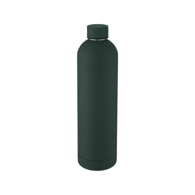 BOUTEILLE ISOTHERME 1L PERSONNALISABLE 'SPAZIO' - vert