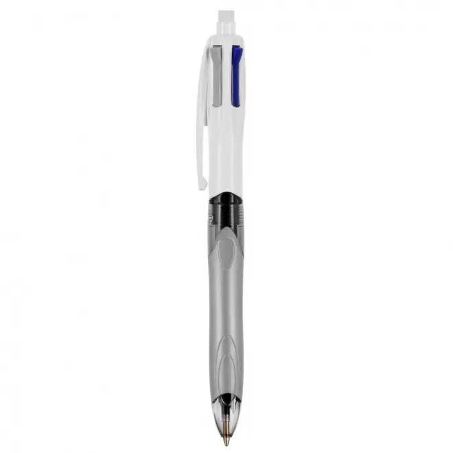 STYLO BIC® PUBLICITAIRE '4 COULEURS 3+1HB' - gris